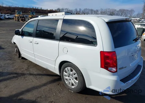 2014 Dodge Grand Caravan Se from USA, damaged, VIN 2C4RDGBG9ER471690